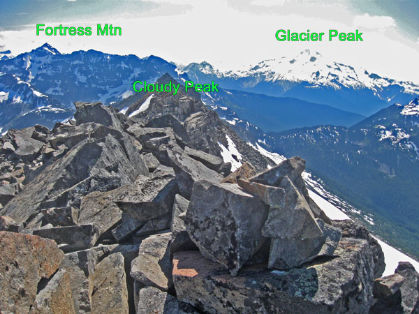 Glacier Peak from North Star